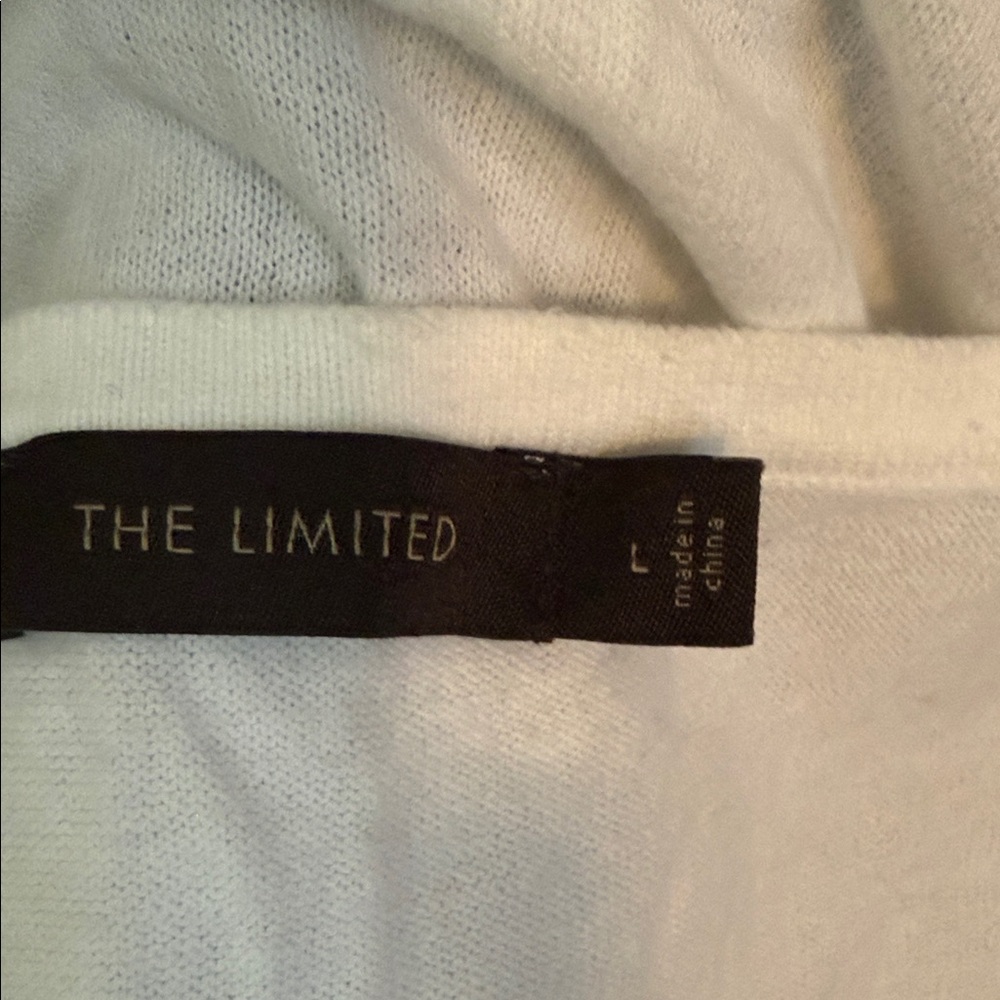 The Limited White Knit Cardigan - Picture 2 of 3